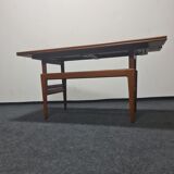 Danish adjustable teak coffee table, Kai Kristiansen