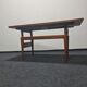 Table basse danoise réglable en teck, Kai Kristiansen