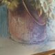 Oil on canvas signed G. Neswadba, bouquet of flowers, 30 × 30 cm