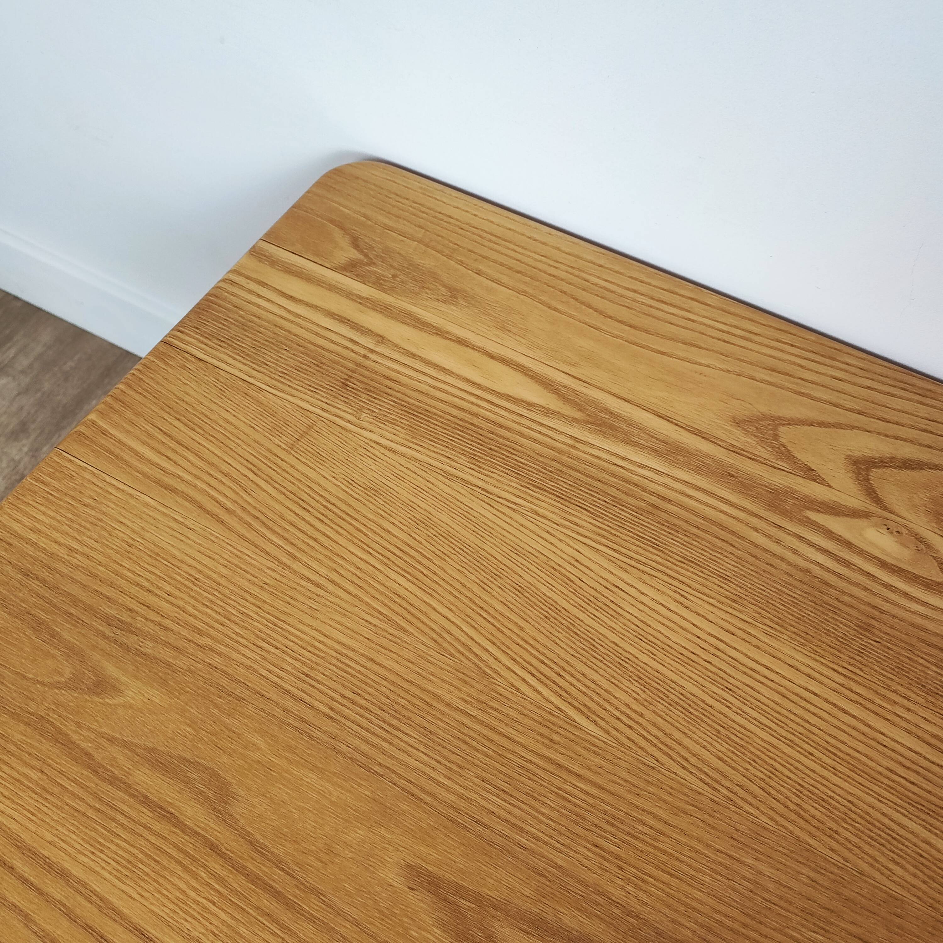 Elm coffee table, 1980