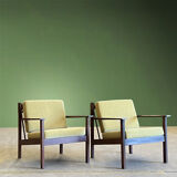 Pair of Scandinavian armchairs