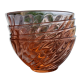 Set of 4 bowls arcopal model rosaline