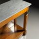 Empire style trumeau with marble top