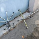 Vintage chrome coat rack