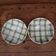 2 assiettes creuses moulin des loups "Nappe"