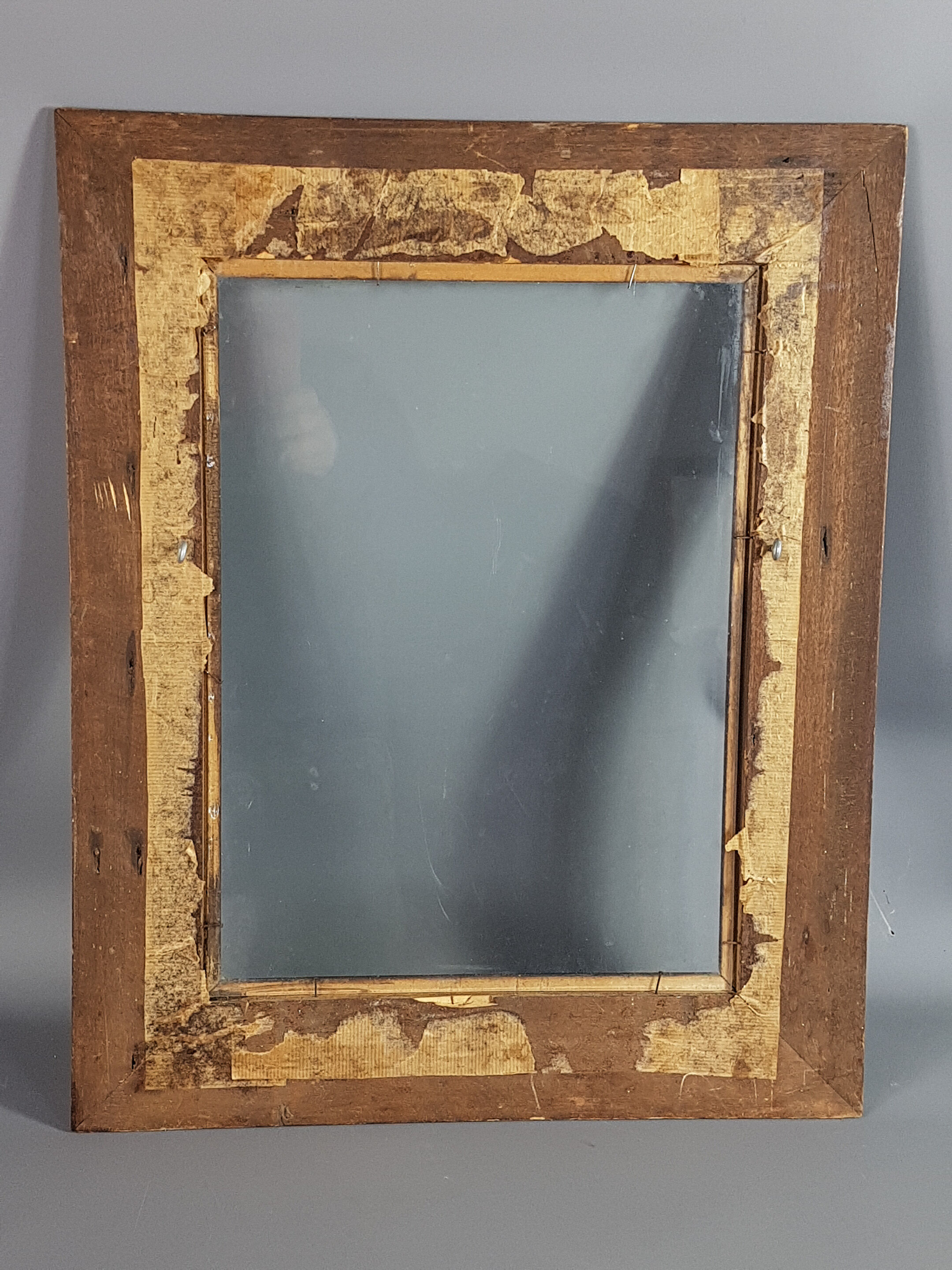 Old Dutch-style wood frame, inverted edges 55.5x45 leaf 40.5x30.3 cm SB