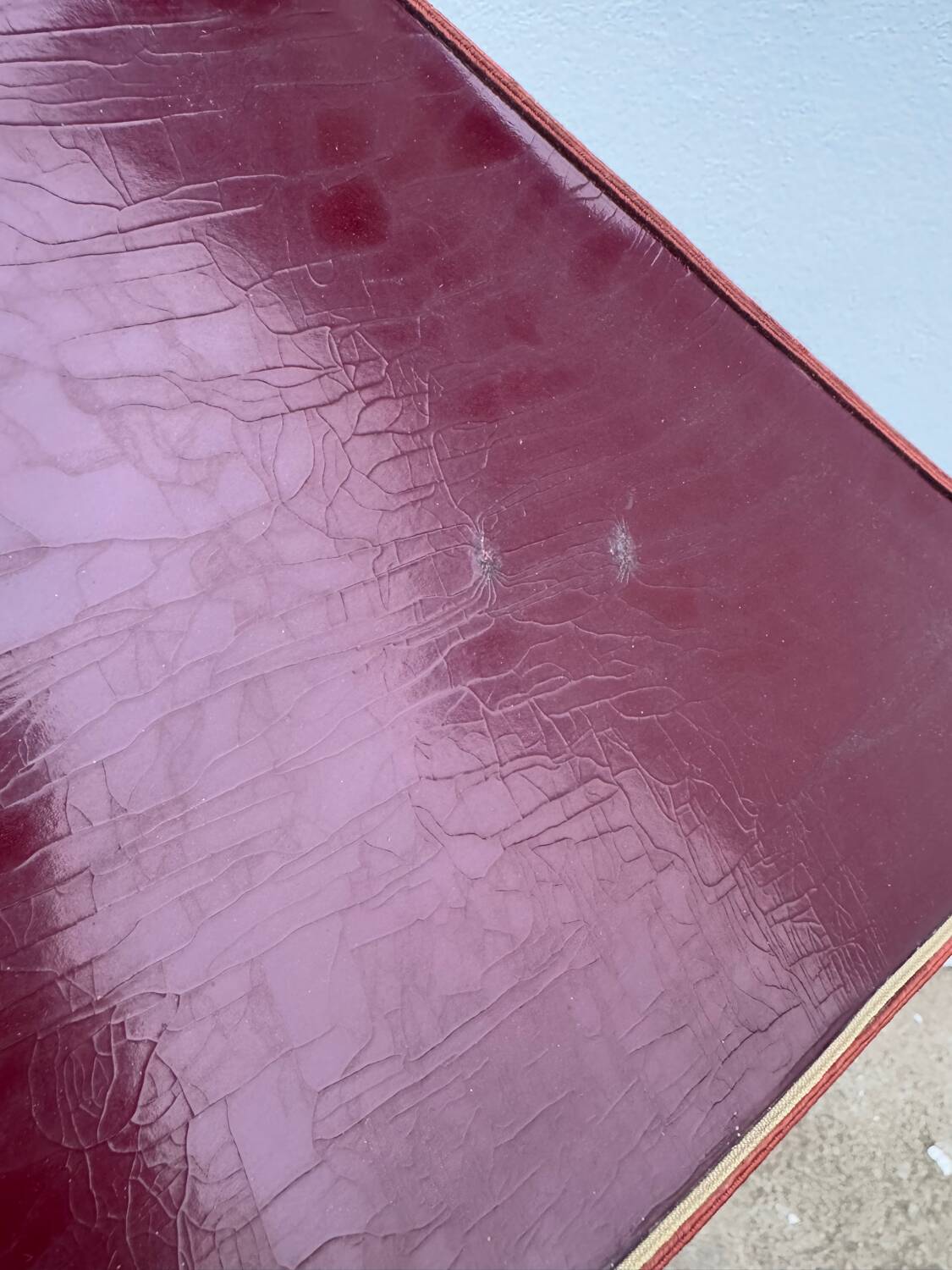 Large teak and bronze lamp from the 1970s