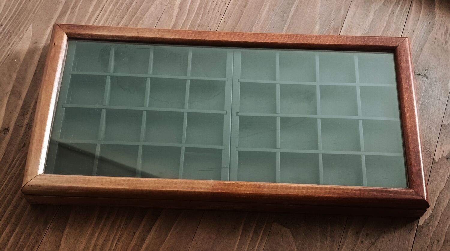 Wooden medal showcase