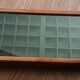 Vitrine médailler en bois