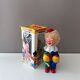 Vintage wind-up clown Carl