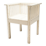 Early 20th Century Painted Wooden Armchair, Central Europe, c. 1915–1930