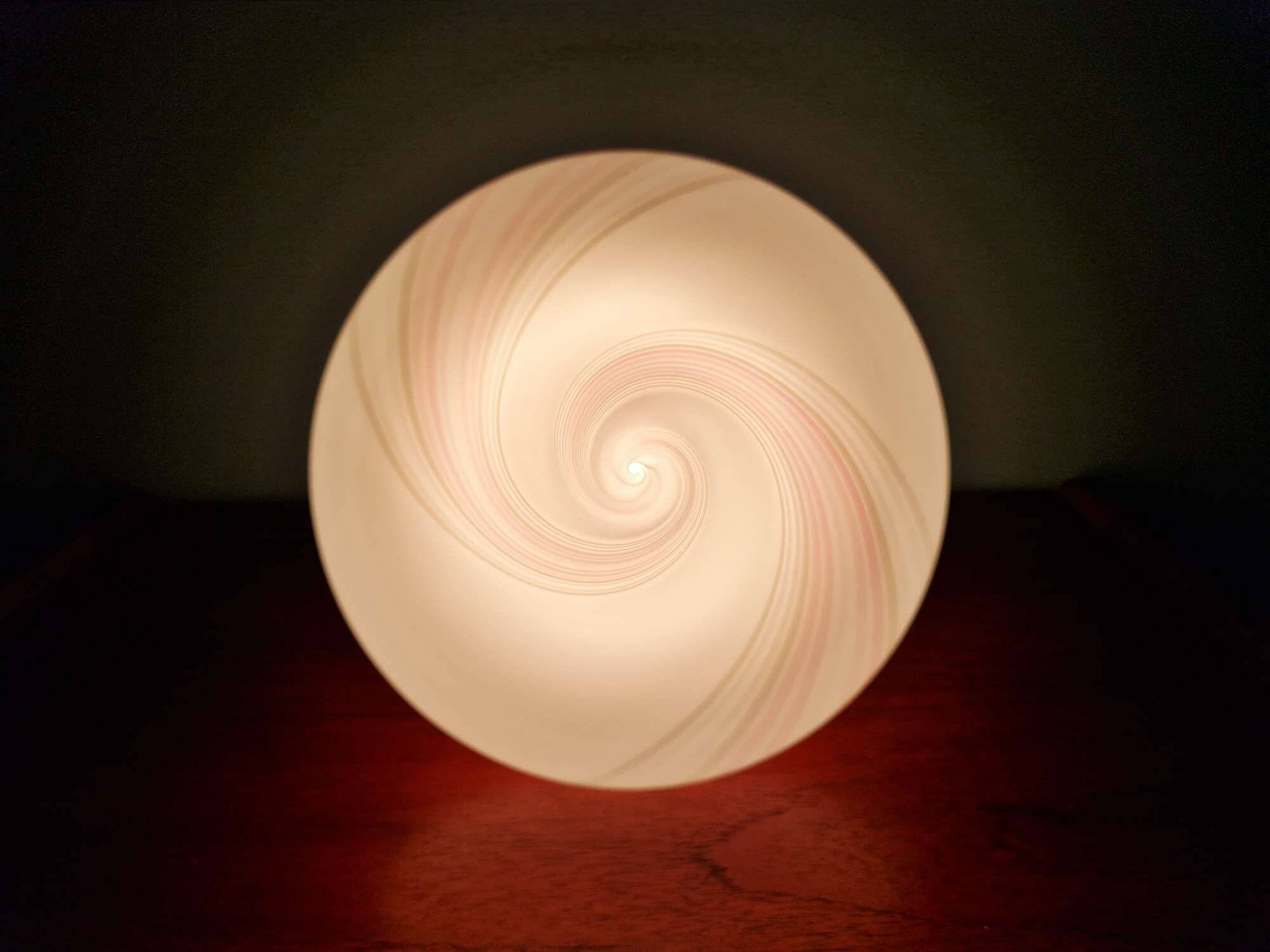Mushroom lamp in Murano glass, 1970s-80s