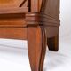 Art Deco oak buffet with crossbars, France, 1940s