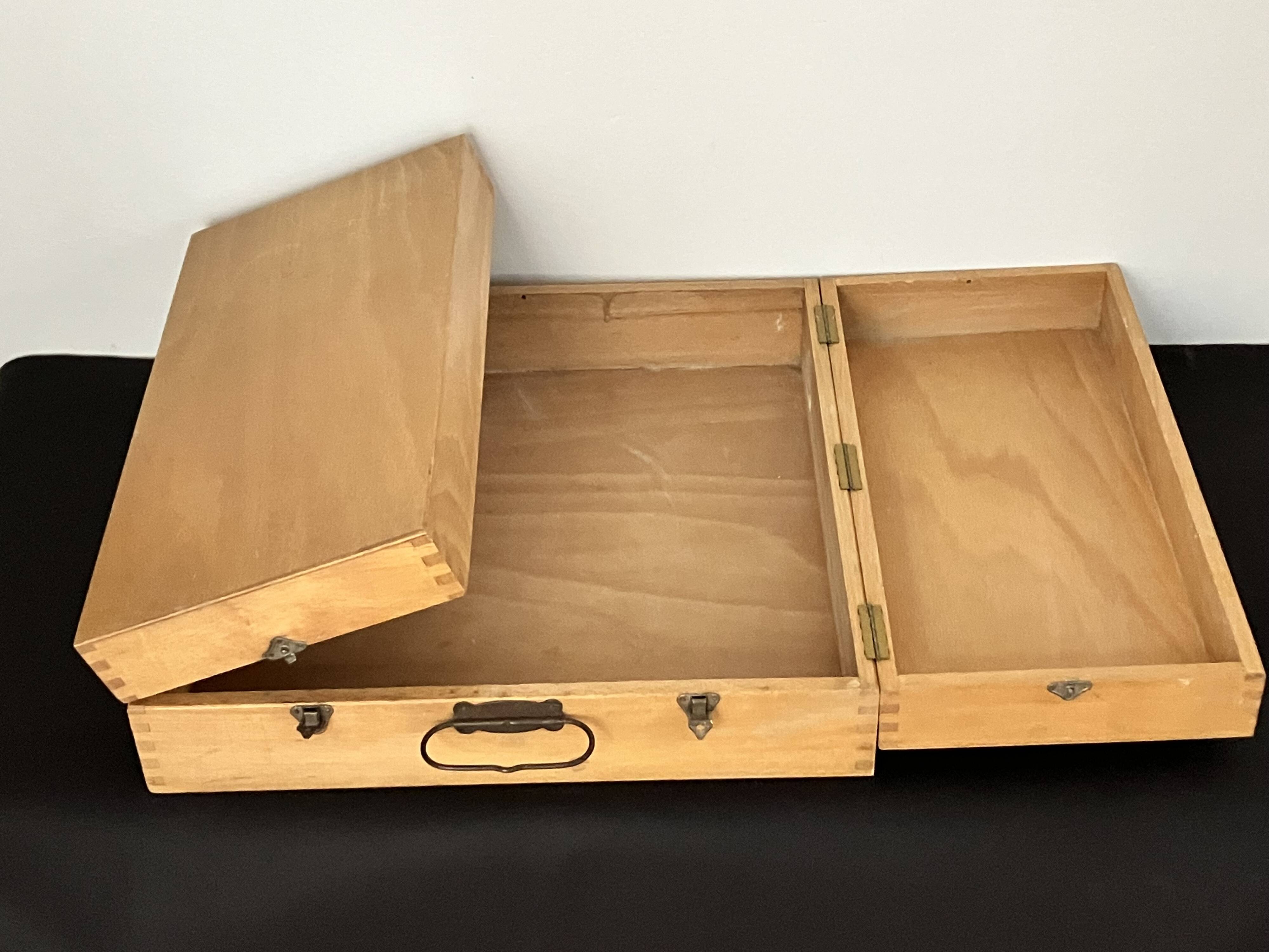 Old workshop storage box