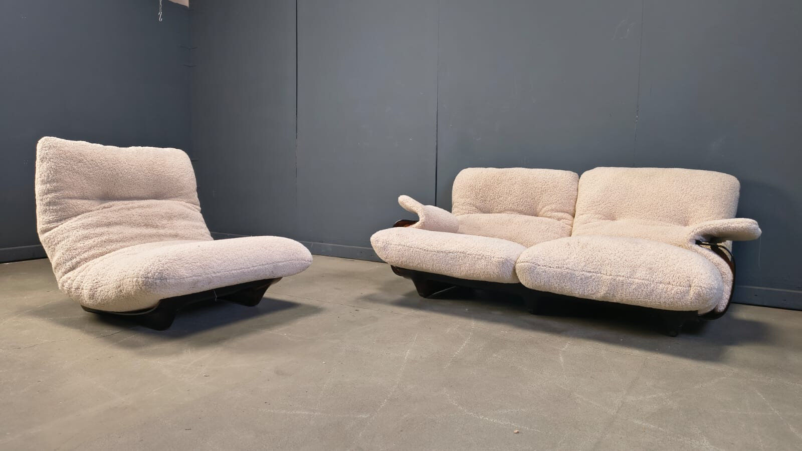 Marsala sofa set by Michel Ducaroy for Ligne Roset, 1970s
