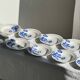 Set of 14 antique deep plates Moulin des Loups Hamage Model Edmond
