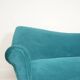 Italian Velvet Three-Seater Sofa, 1950