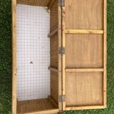 Rattan toy chest