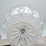 Crystal fruit cup with rounded edges