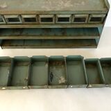 Vintage workshop wall shelf 60s