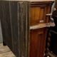 Important Alsatian support buffet in stained solid wood, dating from the 17th century.