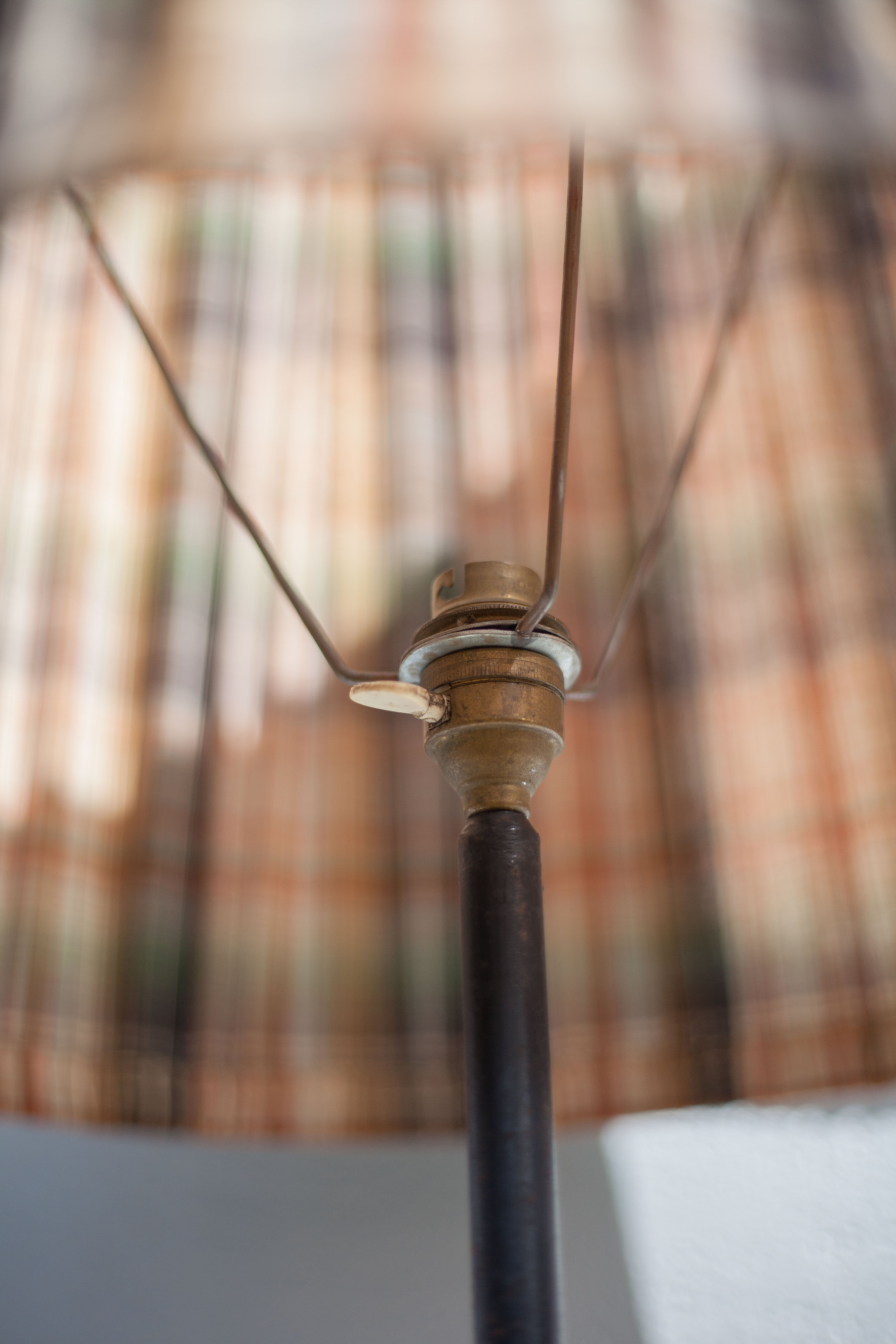 Vintage tripod floor lamp 1950