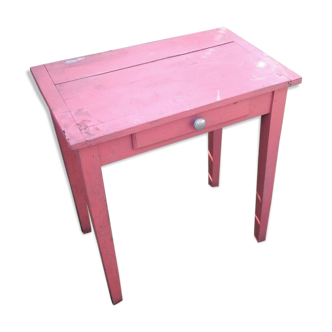 Table d'appoint ancienne bureau 1 tiroir