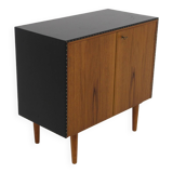 Scandinavian chest of drawers in teak and skai, Sweden, 1960