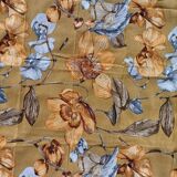 Floral tablecloth