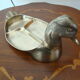 Vide-poche canard ancien en laiton