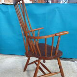 Pair of Scandinavian fan armchairs