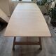 Solid wood dining table AMPM x Gallina