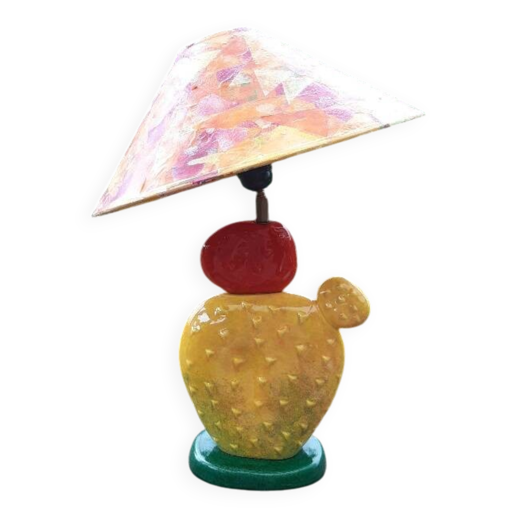 "Cactus" lamp by François Chatain France 1980