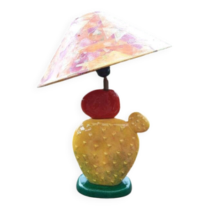 Lampe ''cactus'' par François Chatain France 1980