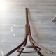Wooden parrot coat rack