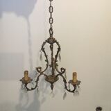 Stamped chandelier