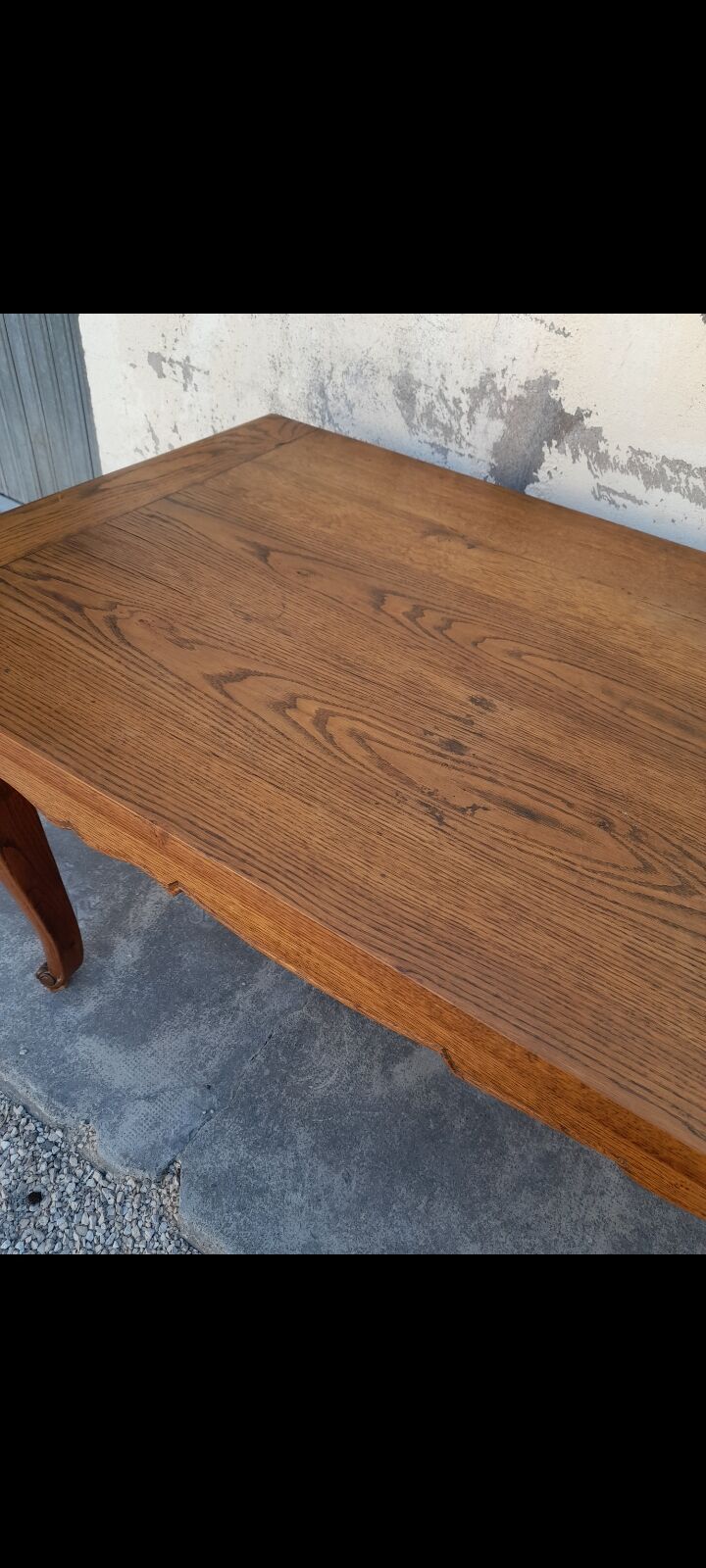 Old oak farm table - 2m30
