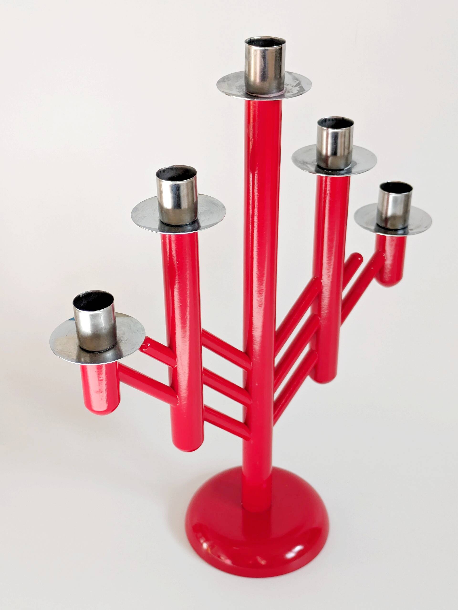 “Rapsodia” Aarikka Finland candlestick, 1980s