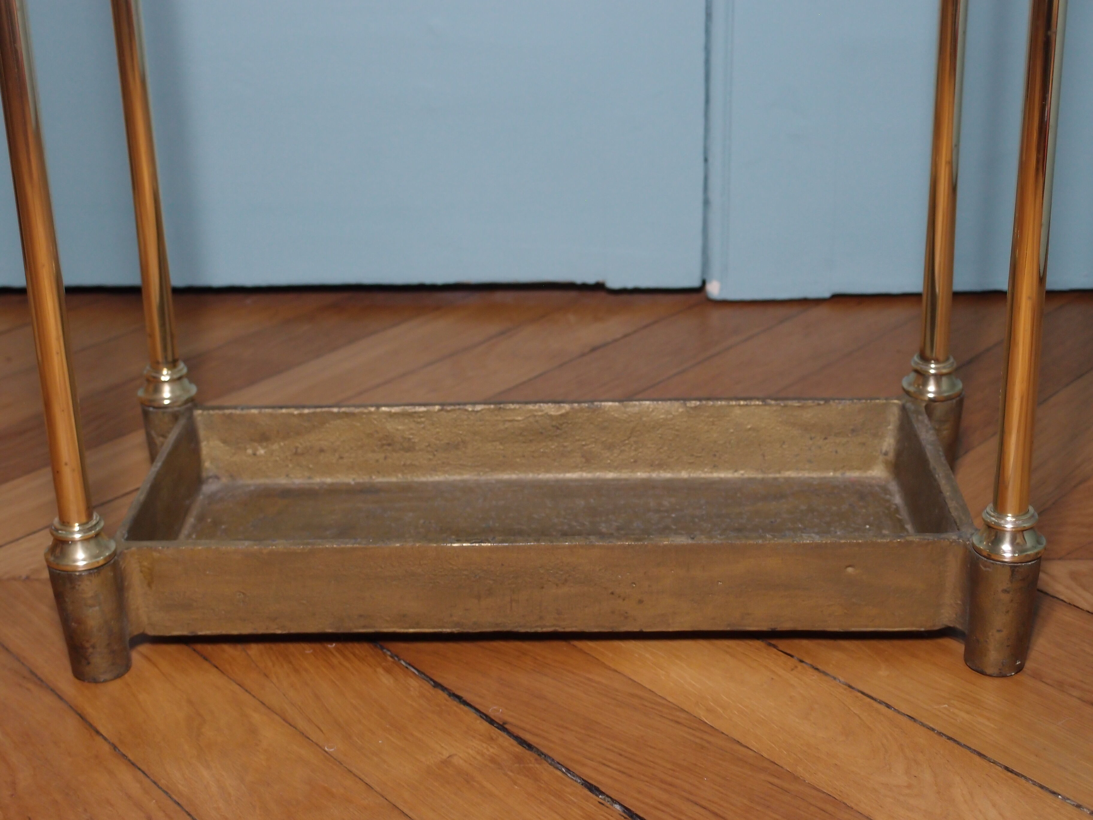 Door umbrella Golden brass 1900