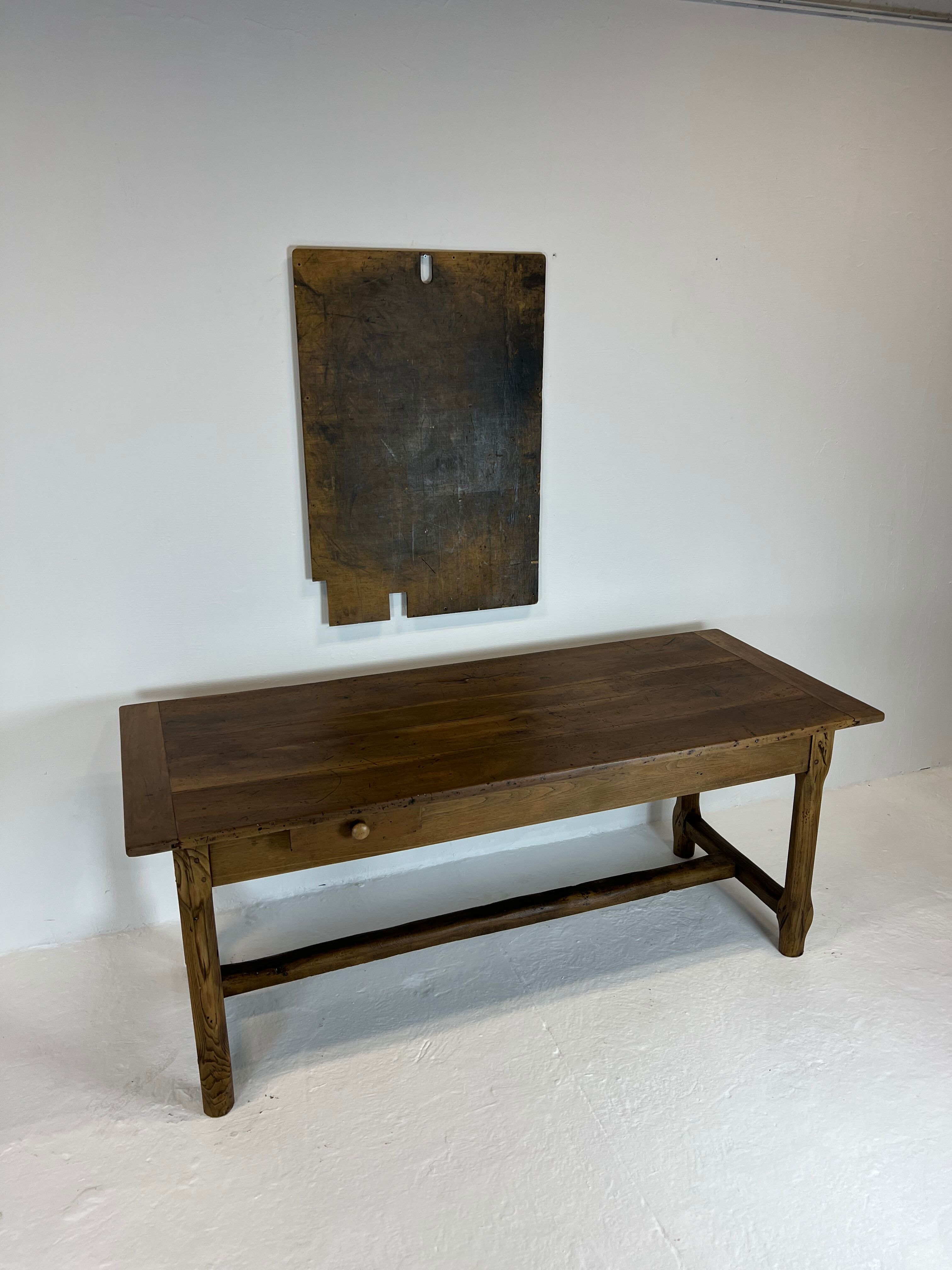 Old oak farmhouse table, 20s