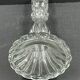 Molded glass candle holder trendy 22.5 cm