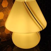 Paolo Venini mushroom desk lamp murano glass 1960 venice
