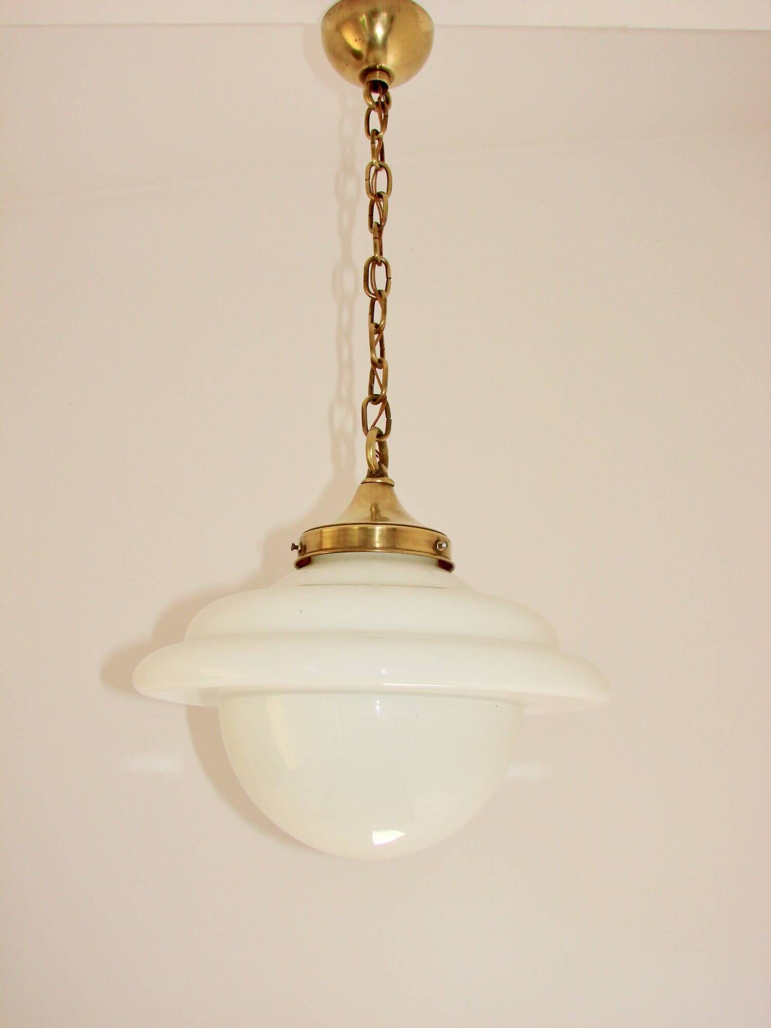 Modern Mid-Century pendant light, 1940s