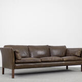 Mid-Century Modern Vintage Leather Cromwell Sofa by Arne Norell, 1960s