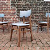 Lot of 4 60s chairs