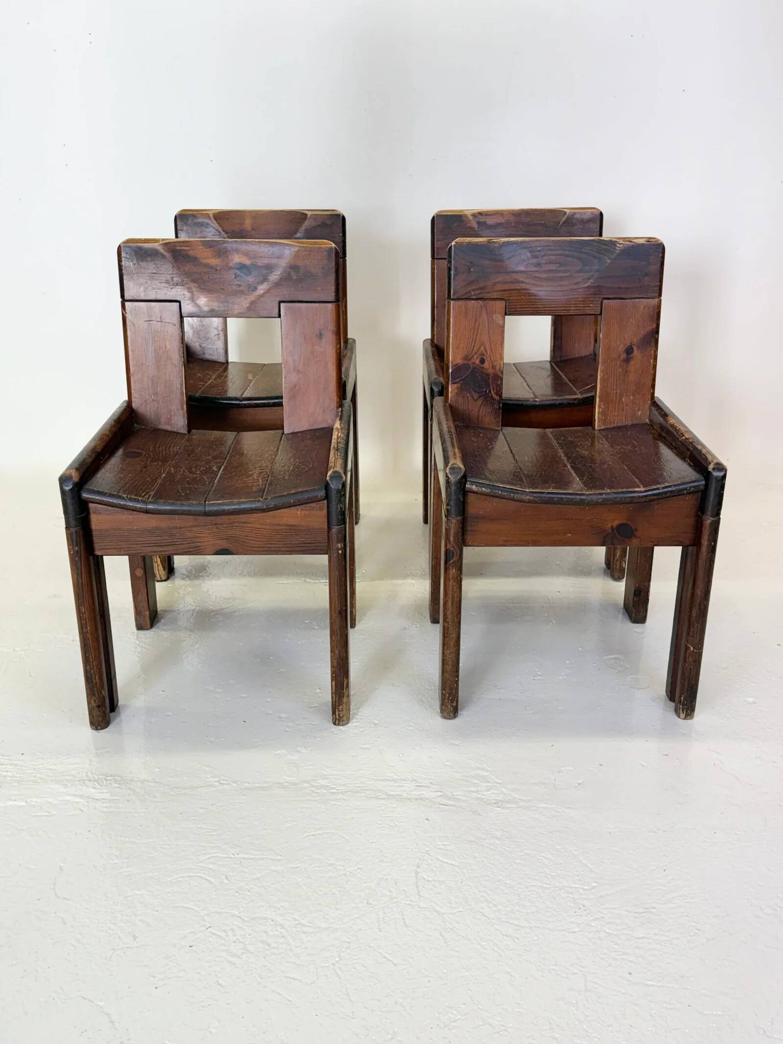 Chairs – Silvio Coppola for Fratelli Montina, 1970s