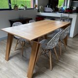 Solid oak table