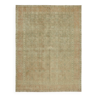 Tapis années 1980 294 cm x 377 cm beige laine