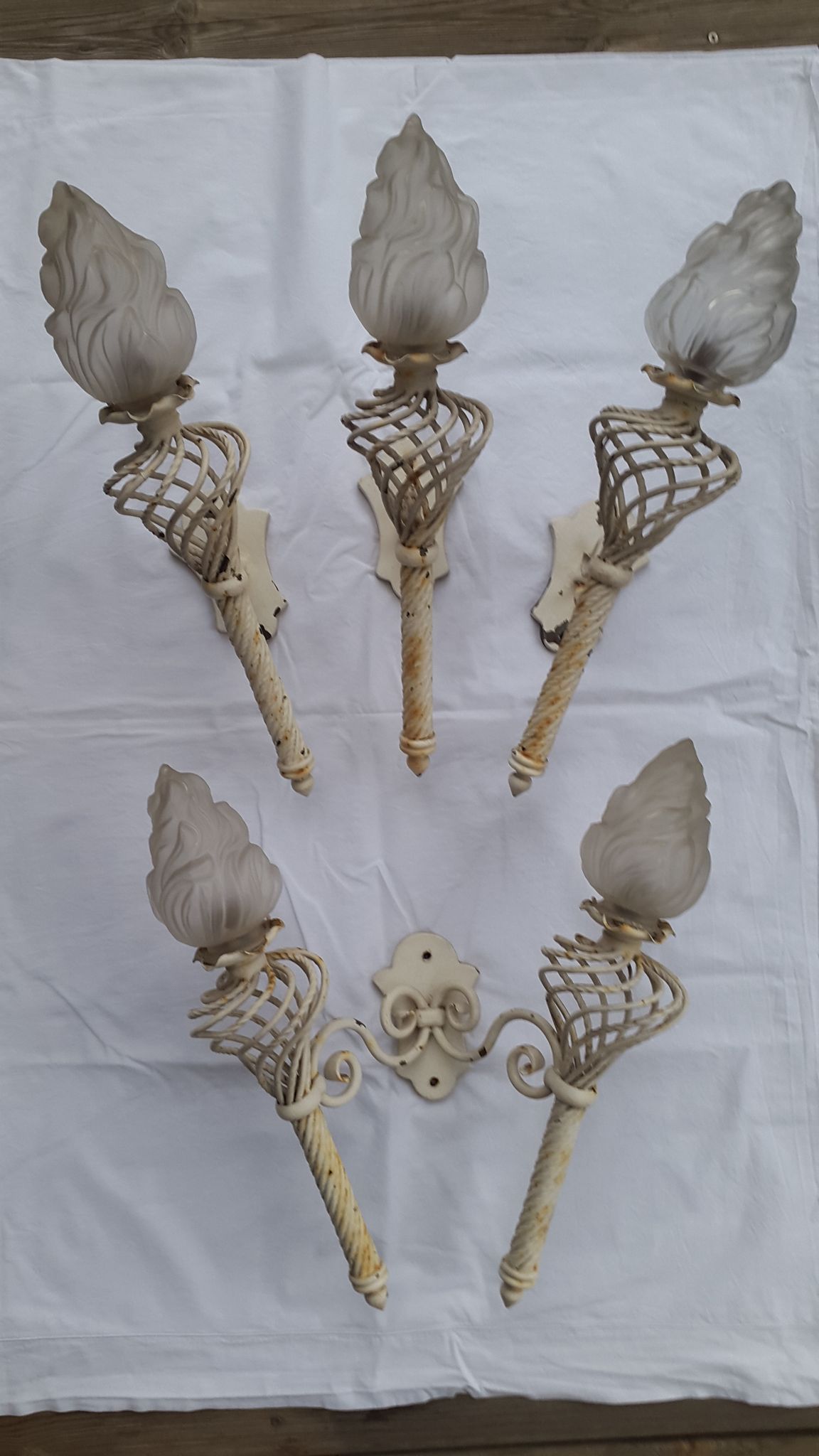 Appliques en fer forgé
