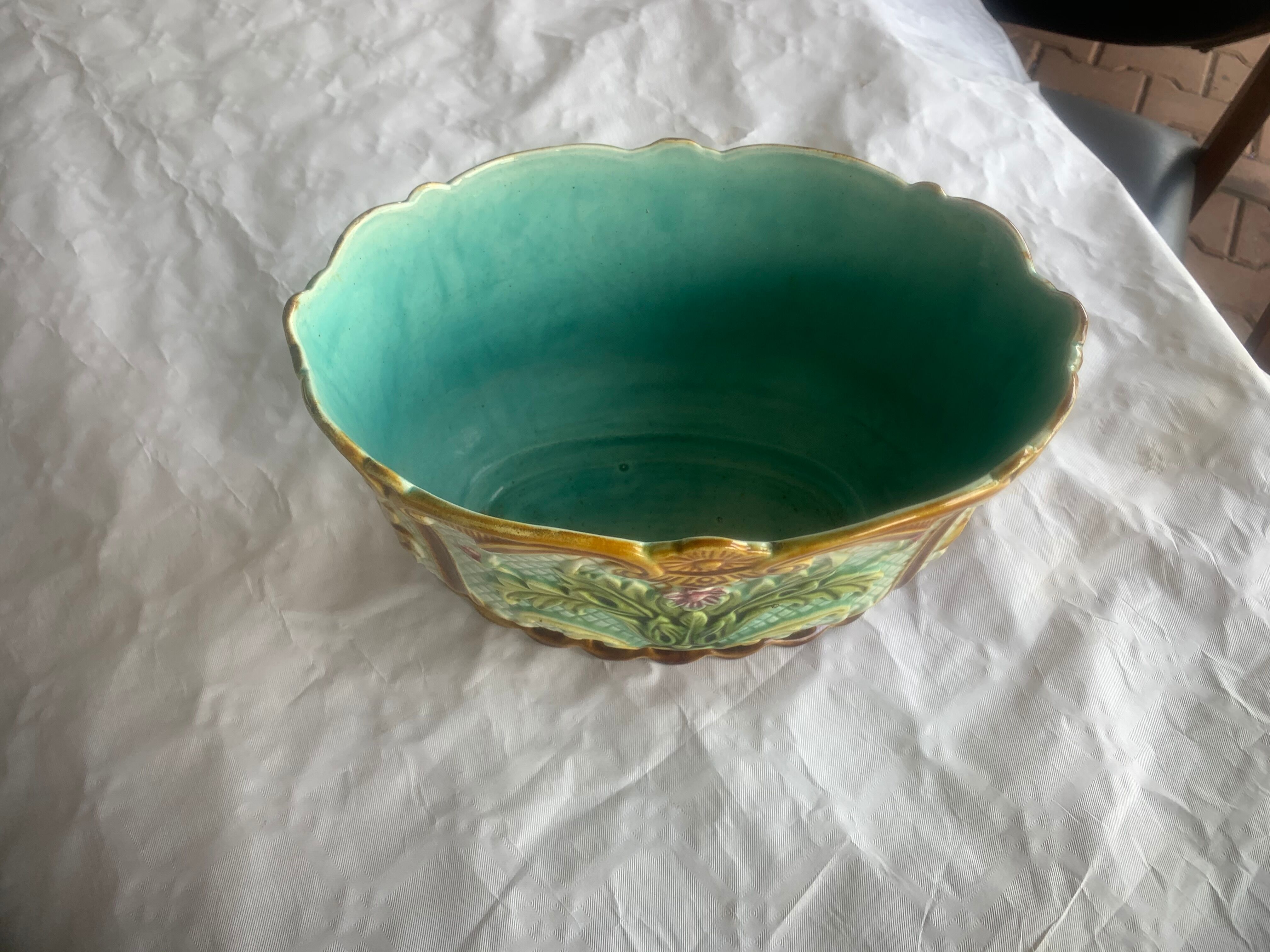 Onnaing planter in dabbling